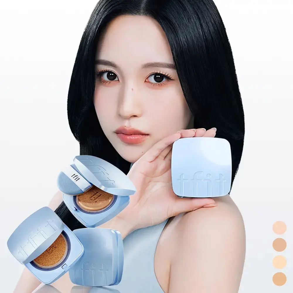 [고커버/롱래스팅] 티핏 아이시 핏 커버 쿠션 이엑스 4colors SPF50+ PA++++